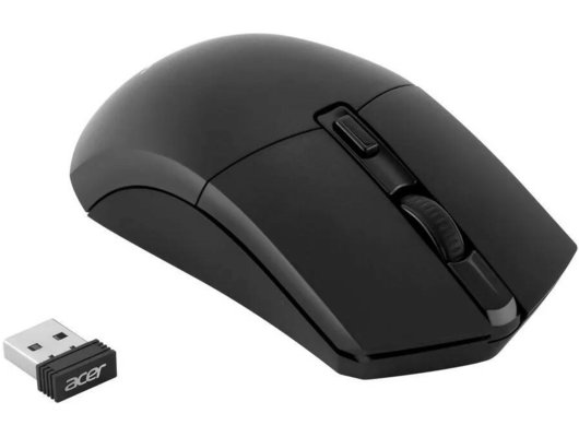 Клавиатура+мышь Acer OKR120 Wireless черный (ZL.KBDEE.007)